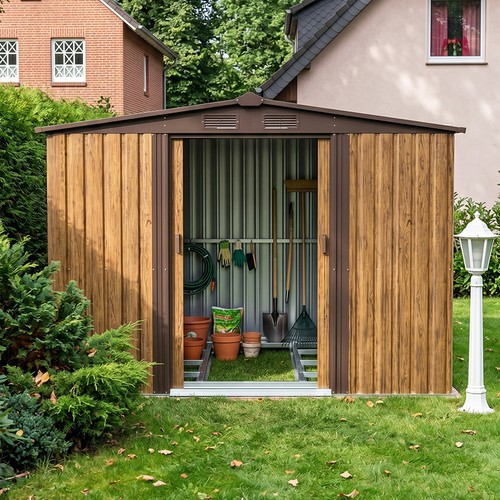 6ft garden shed outdoor - x,