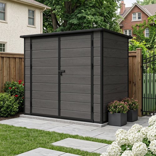 Garden shed 7ft 4ft plastic - garden,