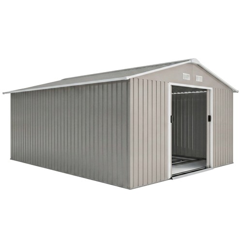 Outsunny 11ft garden shed - x,