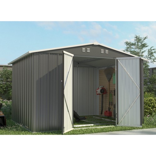 Garden shed 10x8ft - garden, metal