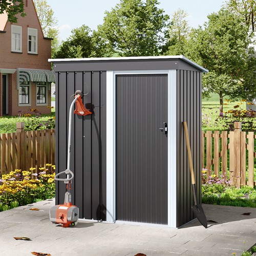 Metal garden shed utility - metal,