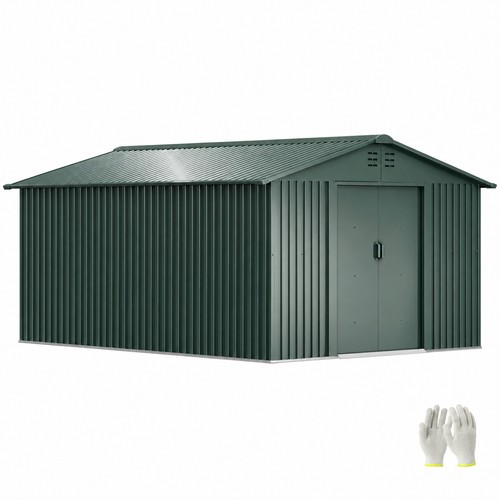 New metal garden shed - metal, 8