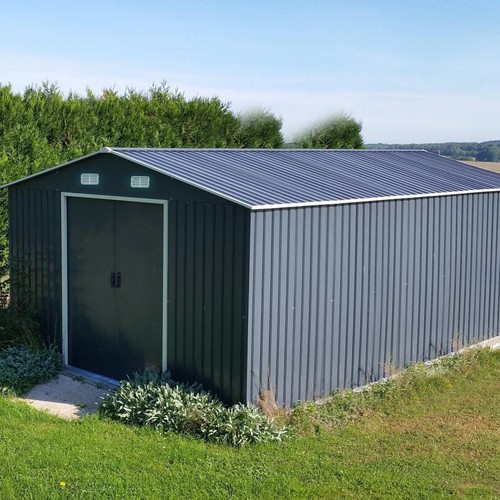 12x10 steel storage - steel, shed