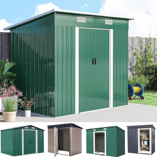 Metal garden shed - garden, 6x4ft