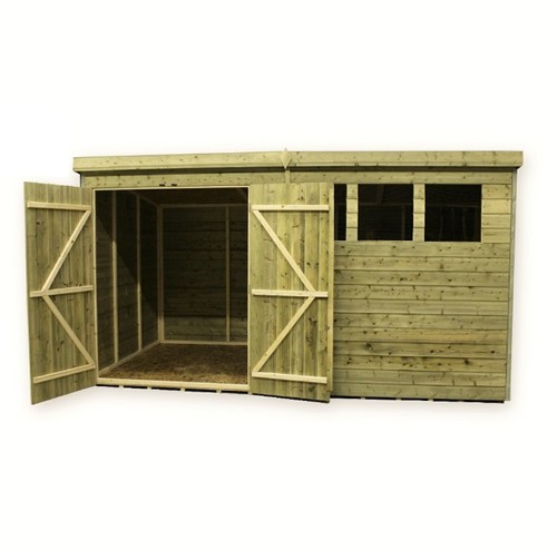 Empire 4500 pent - garden, shed