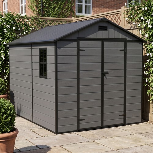 Plastic garden shed - shed, 8x4