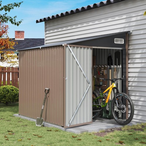 Aoxun 8x6ft lean shed - aoxun,