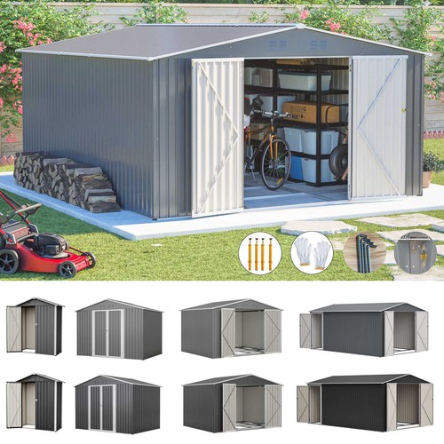 Birchtree garden shed metal - shed,
