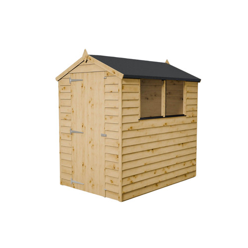 6x4 wooden garden - wooden, shed