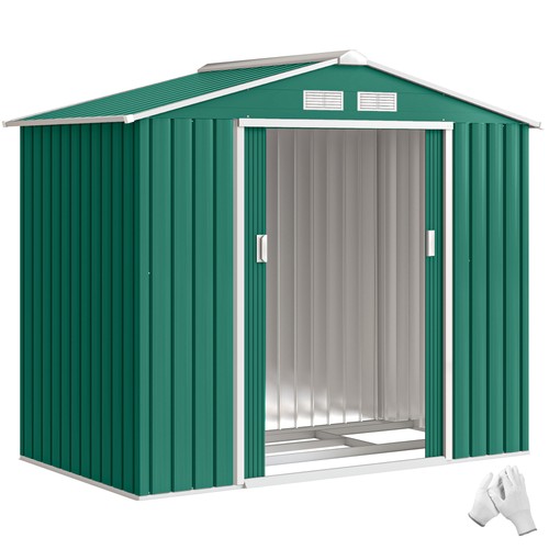 Outsunny 4ft garden shed - garden,