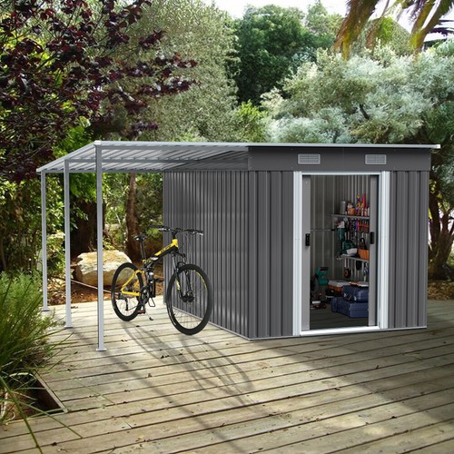 Metal garden shed 8 x - metal, 6,