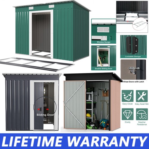Metal garden shed 8 x - garden,