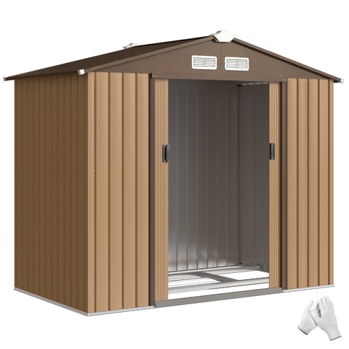 Outsunny 4ft garden shed - 7, x
