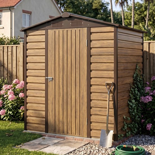 6ft garden shed outdoor - x,